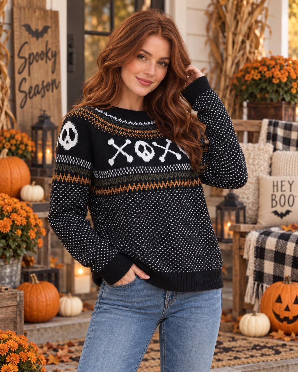 Ghosty Boo Sweater