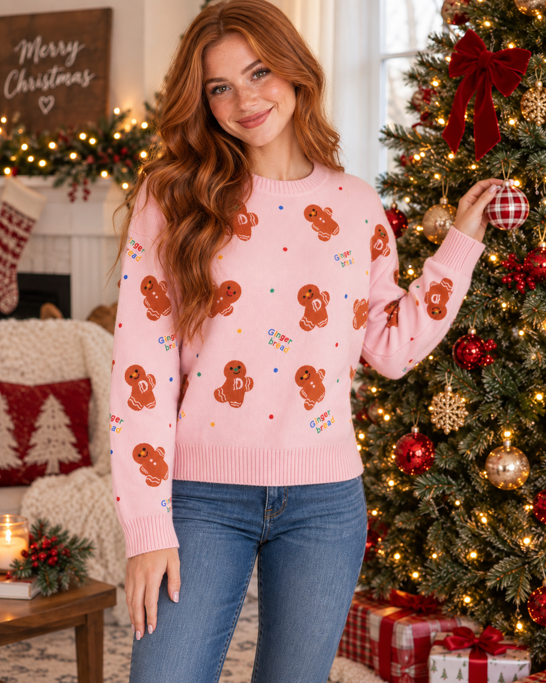 Gingerbread Man Sweater