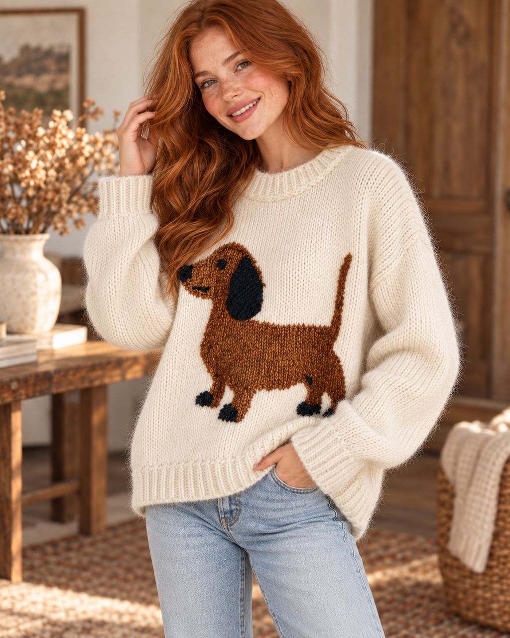 Dachshund Lover Sweater