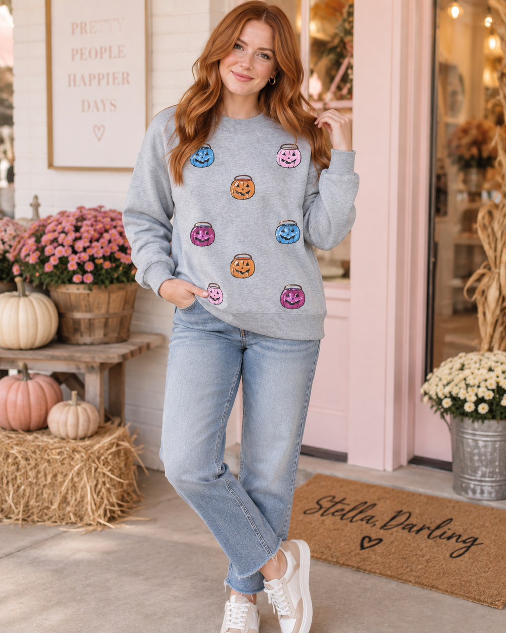 Pumpkin Bucket Sweatshirt