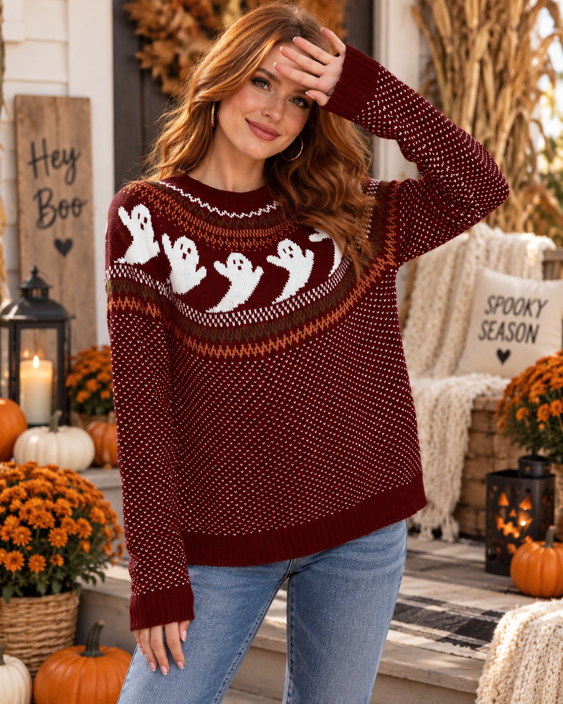 Ghosty Boo Sweater