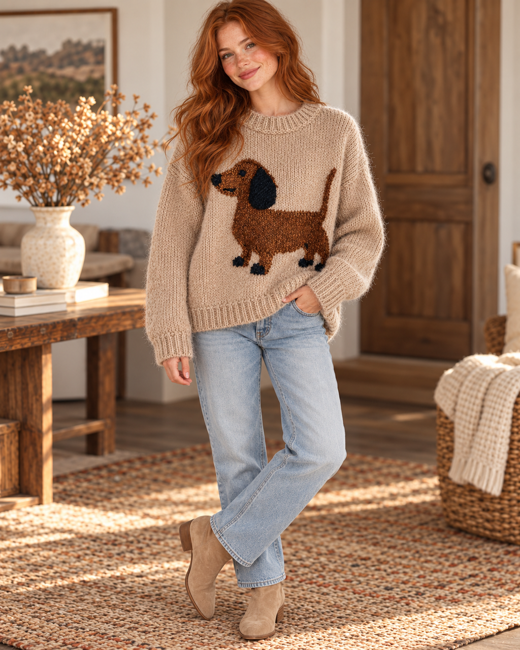 Dachshund Lover Sweater