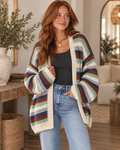 Candy Stripe Cozy Cardigan