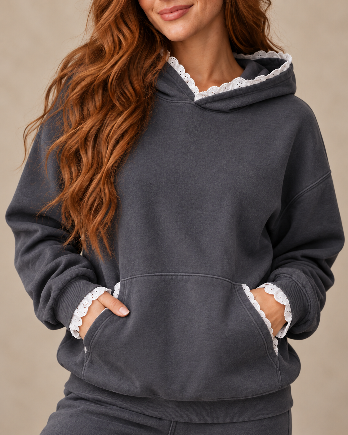 Hint of Lace Hoodie