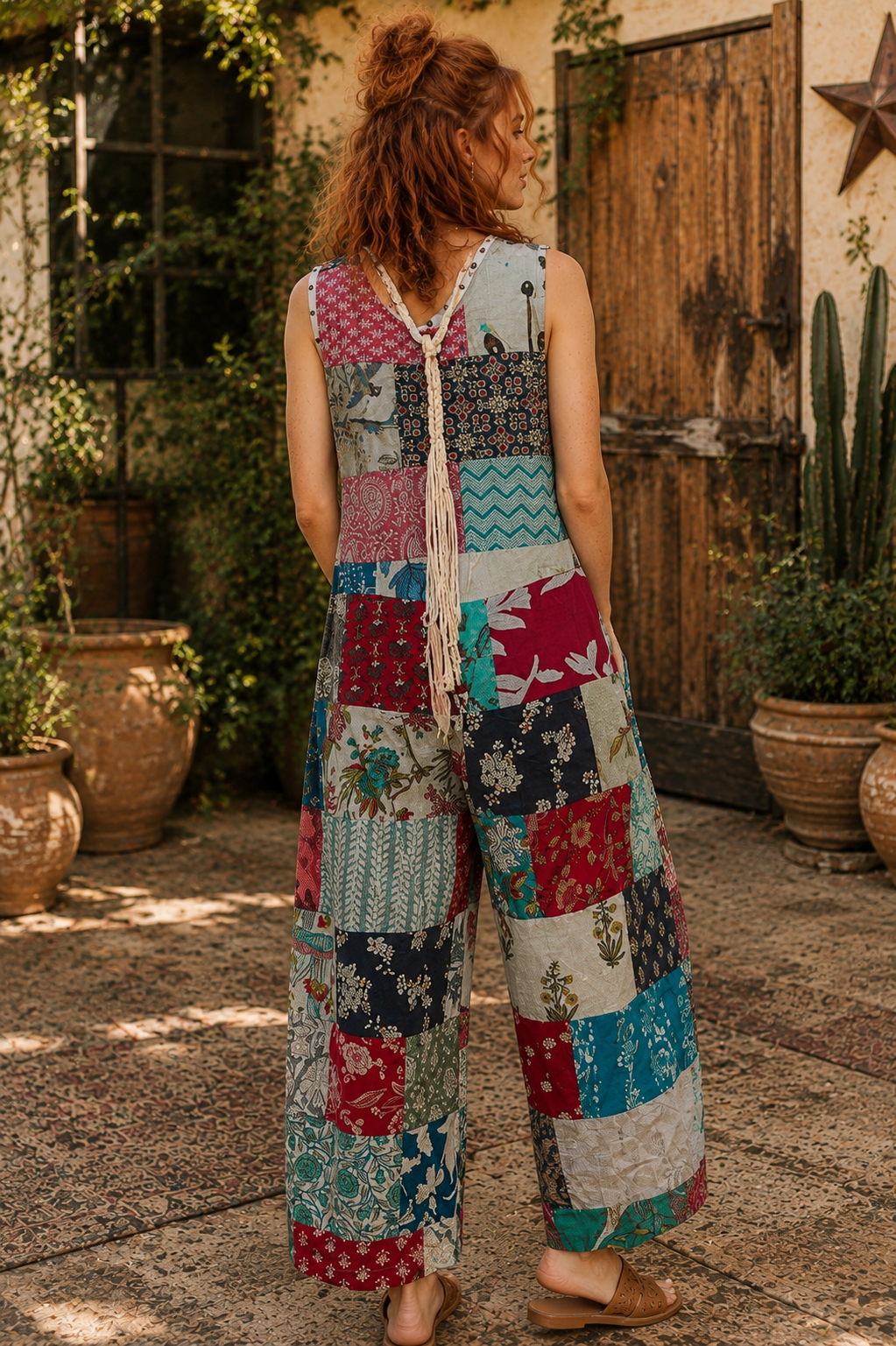 Wanderlust Patchwork Jumpsuit