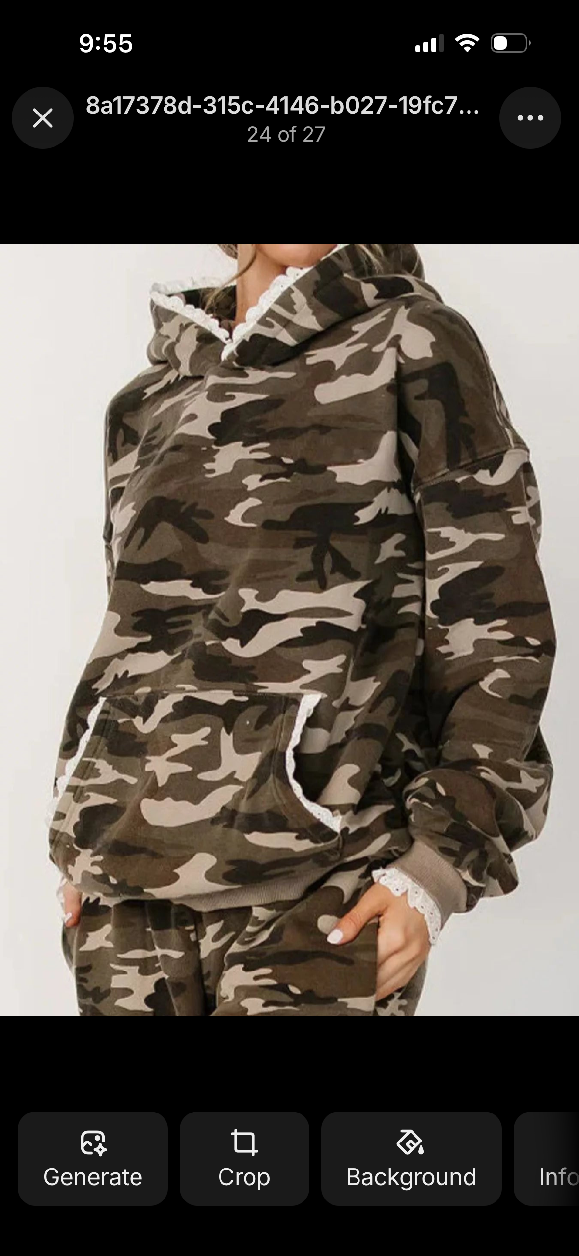 Hint of Lace Hoodie