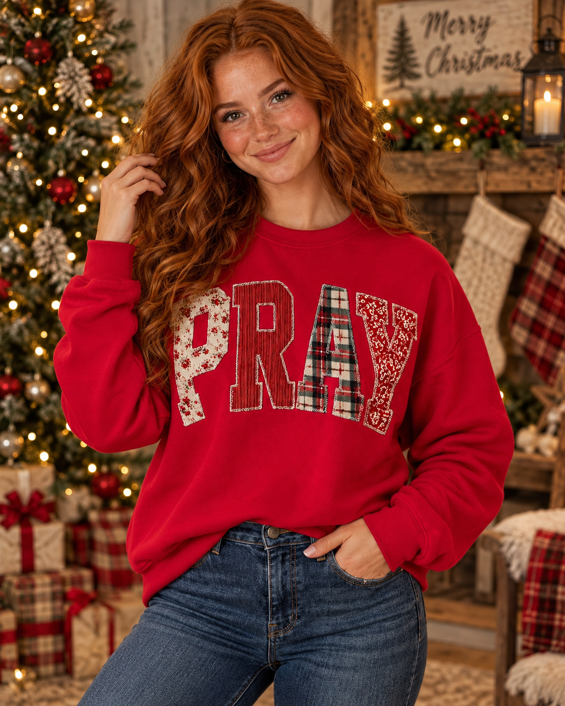PRAY Through It Sweatshirt