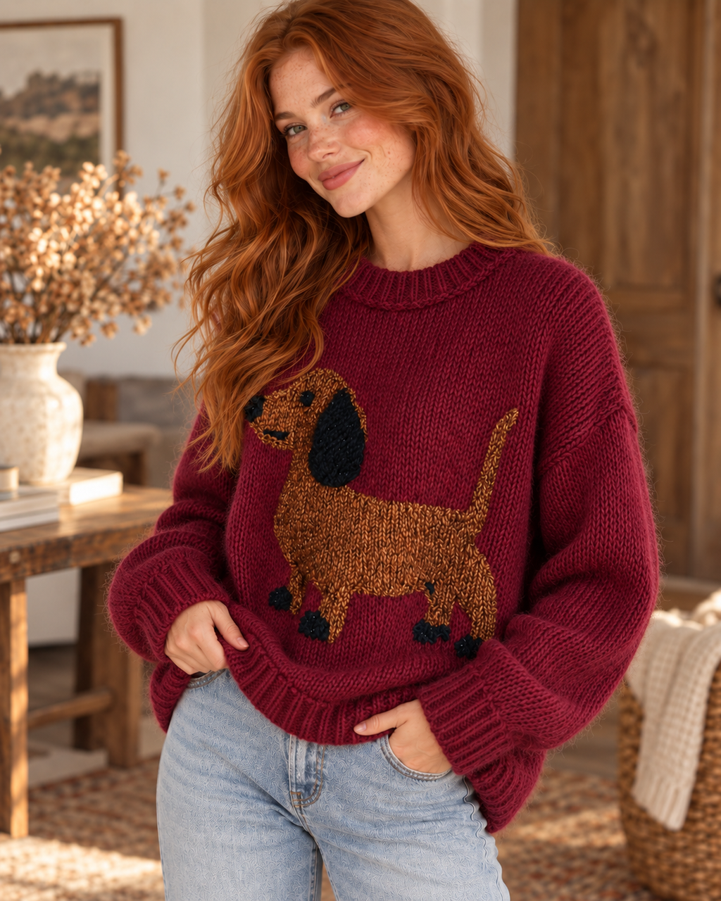 Dachshund Lover Sweater
