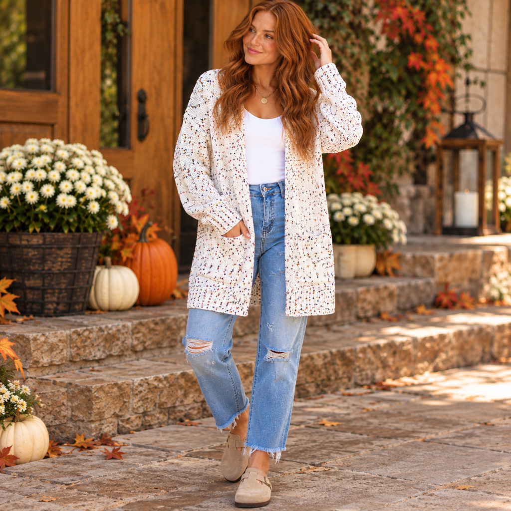 Sprinkle Confetti Cardigan