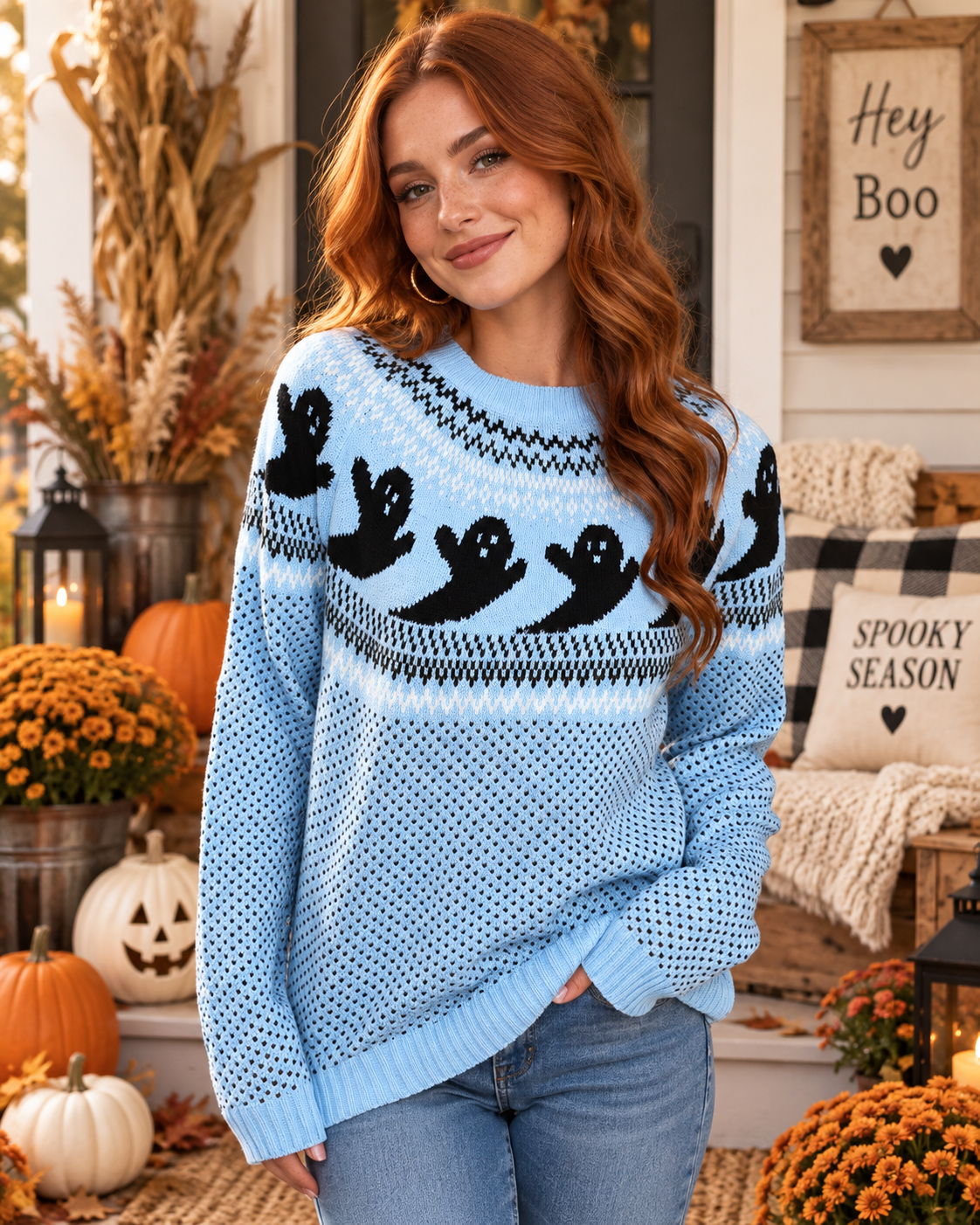 Ghosty Boo Sweater