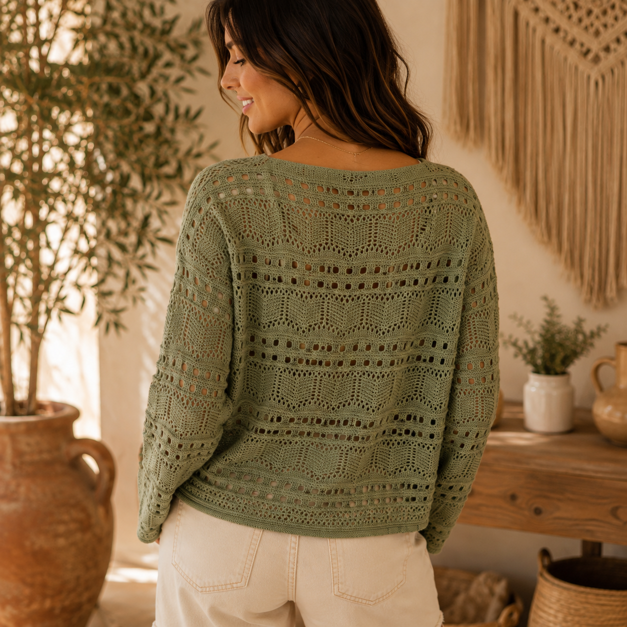The Sage Advice Crochet Top