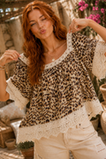 The Wild Honey Leopard Top