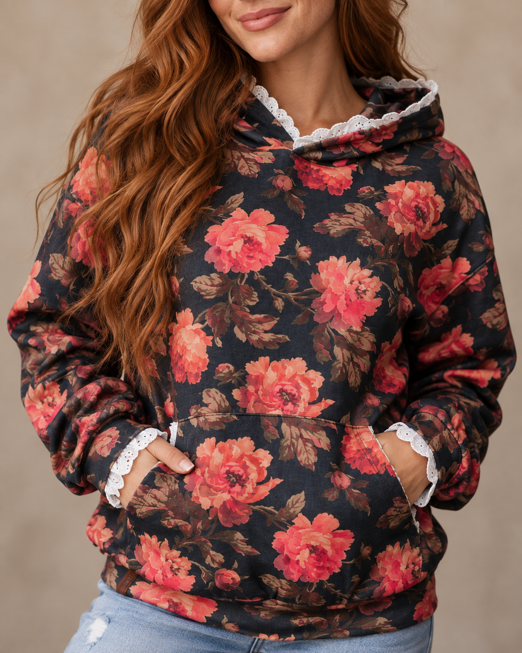 Hint of Lace Hoodie