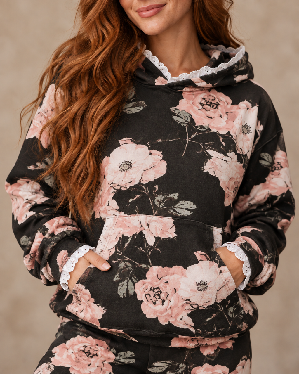 Hint of Lace Hoodie