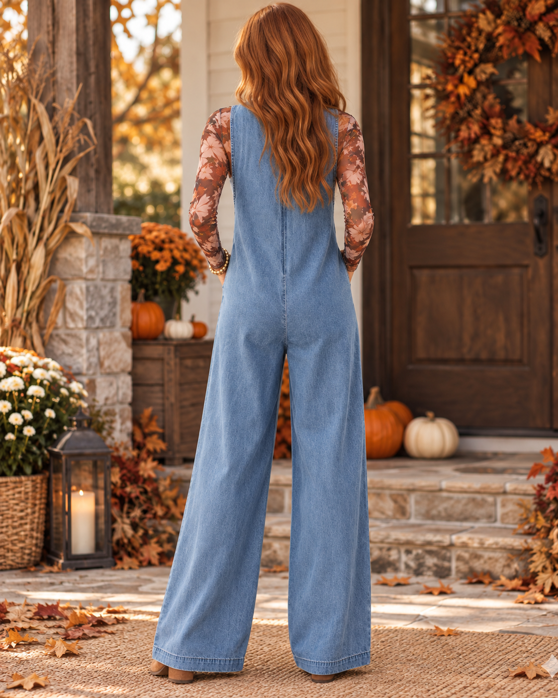 Harvest Day Denim Jumpsuit