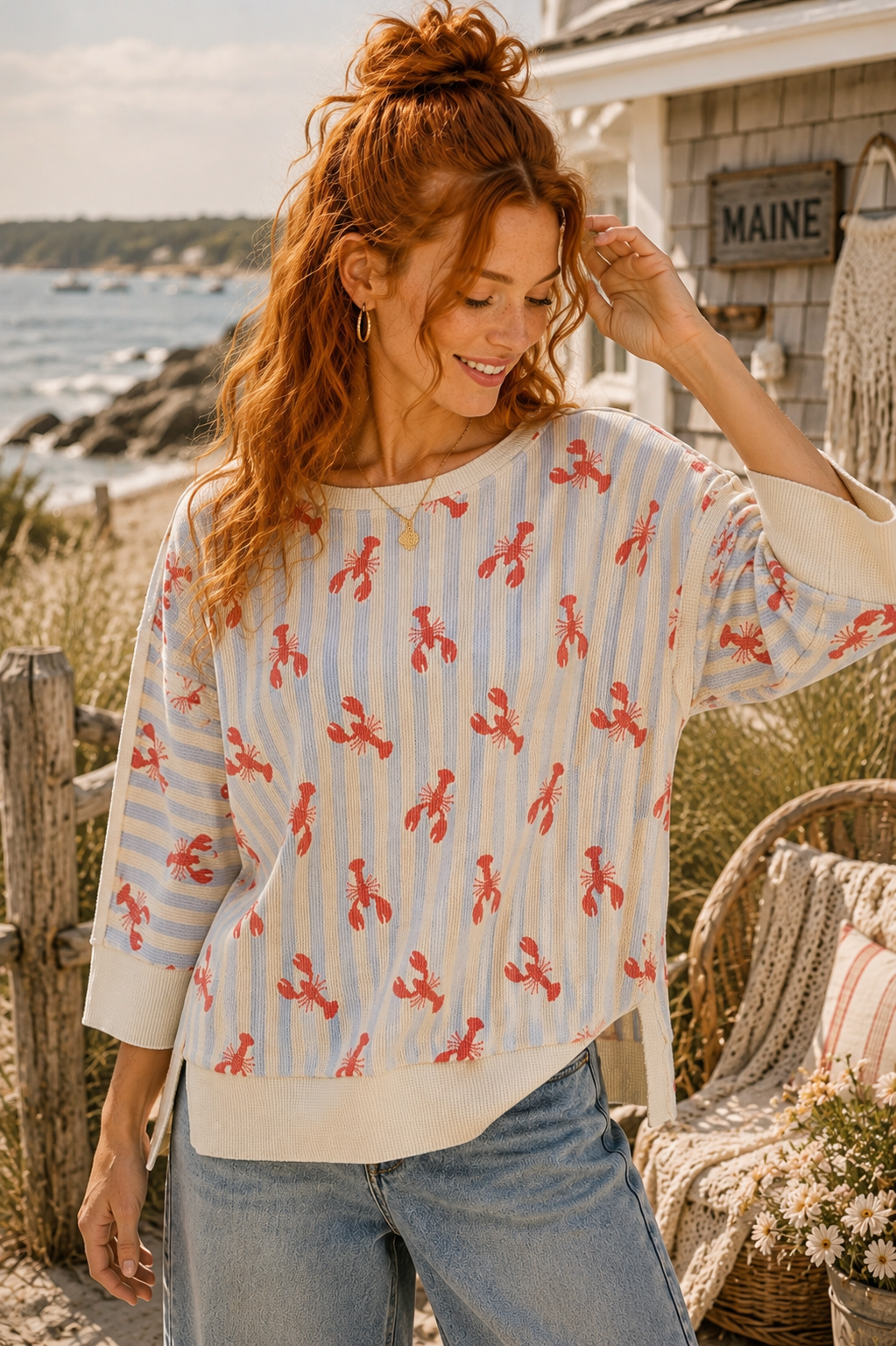 The Maine Squeeze Lobster Top.