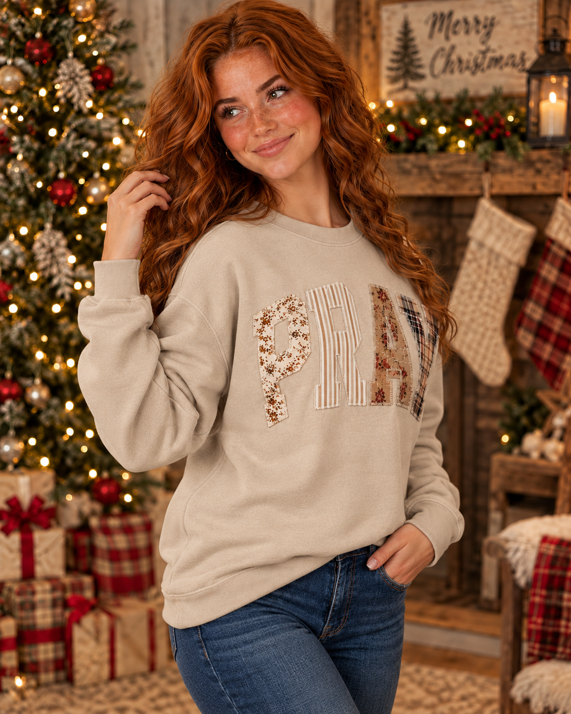 PRAY Through It Sweatshirt