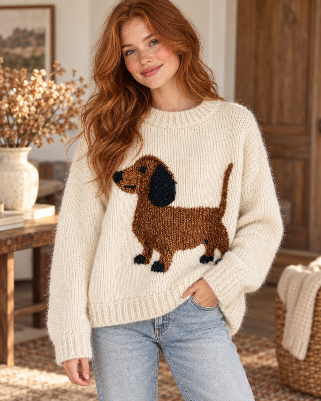 Dachshund Lover Sweater