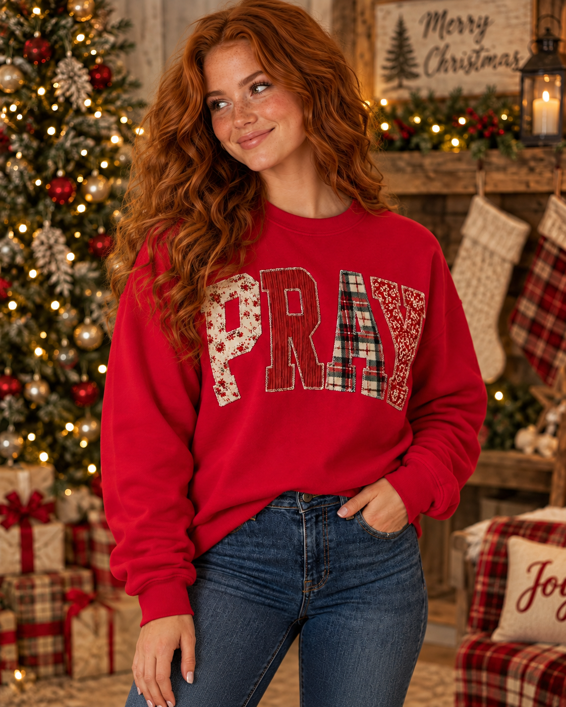 PRAY Through It Sweatshirt