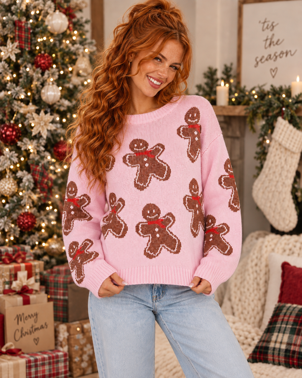 Gingerbread Man Sweater